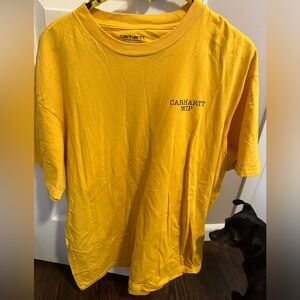 Carharrt WIP Yellow Graphic Tee